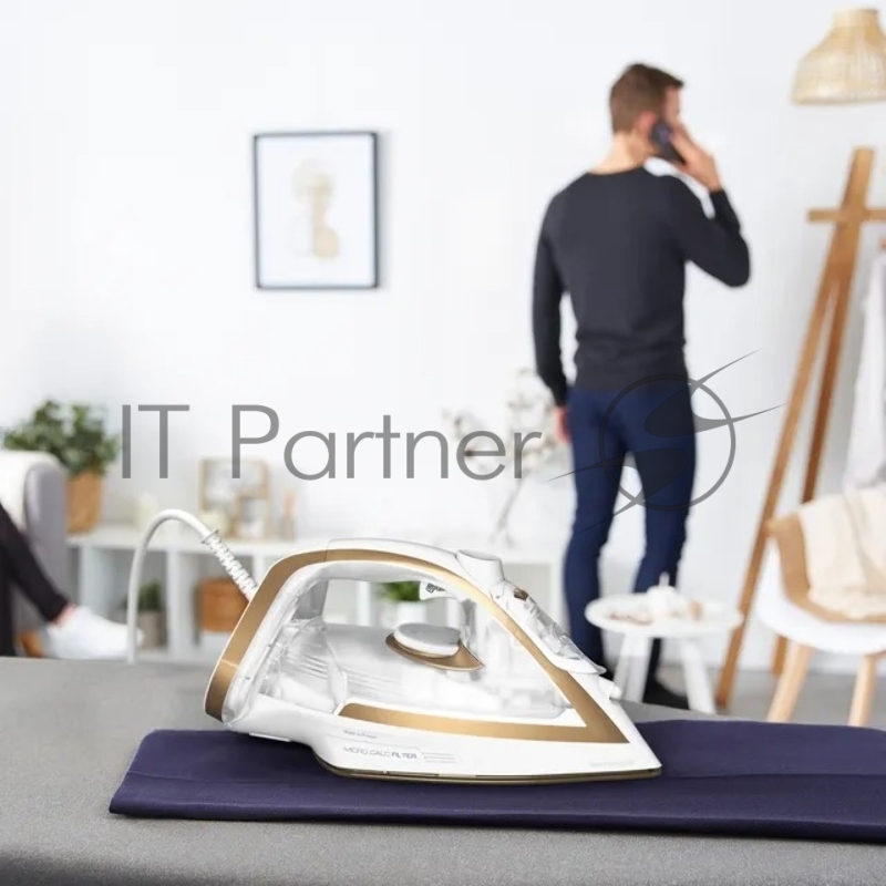 Утюг Tefal Puregliss FV8042E0 белый/медный