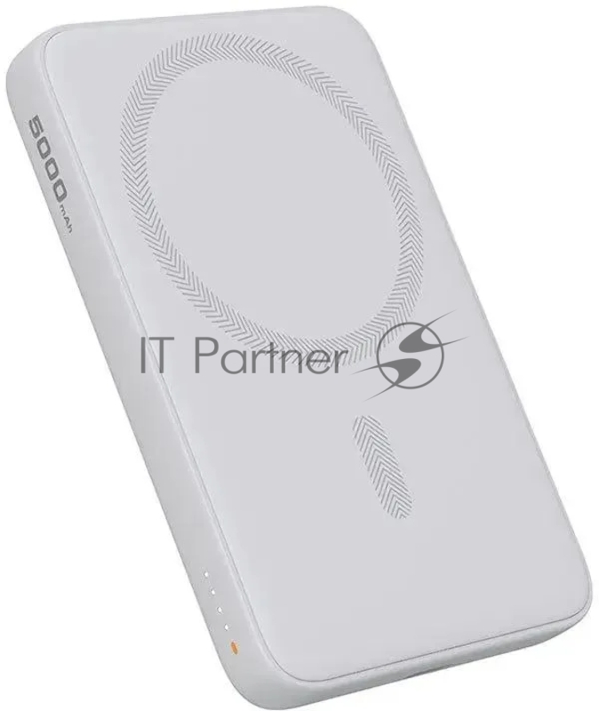 Внешний аккумулятор Aukey Magnetic 5000 White