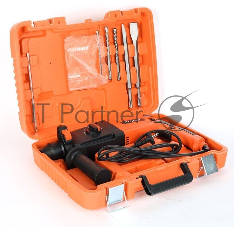 Перфоратор Patriot RH 280 патрон:SDS-plus уд.:4.3Дж 900Вт (кейс в комплекте)