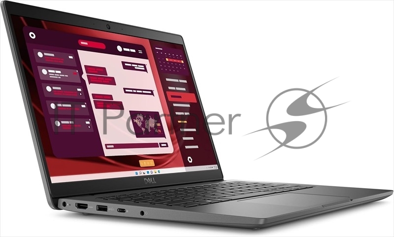 Ноутбук Dell Latitude 3450 серый 3450-5854 Core i5-1335U 14,0 FullHD WVA AG 8GB (1x8GB) DDR4 512 SSD Integrated Graphics,3Cell Backlit,FPR,1y,Linux,1,5kg,KB Eng