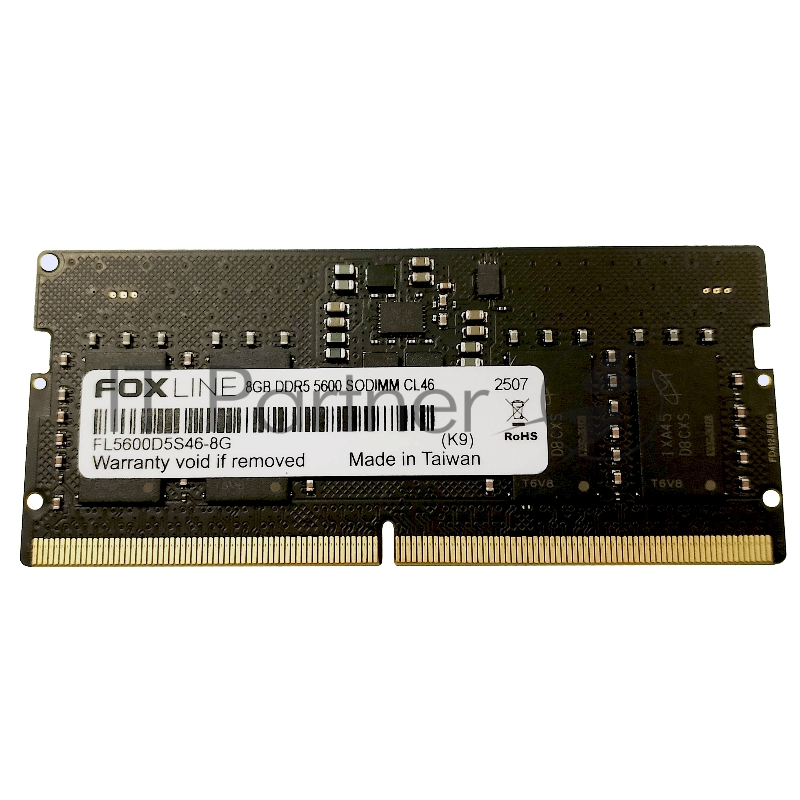 Память оперативная Foxline SODIMM 8GB 5600 DDR5 CL 46 FL5600D5S46-8G