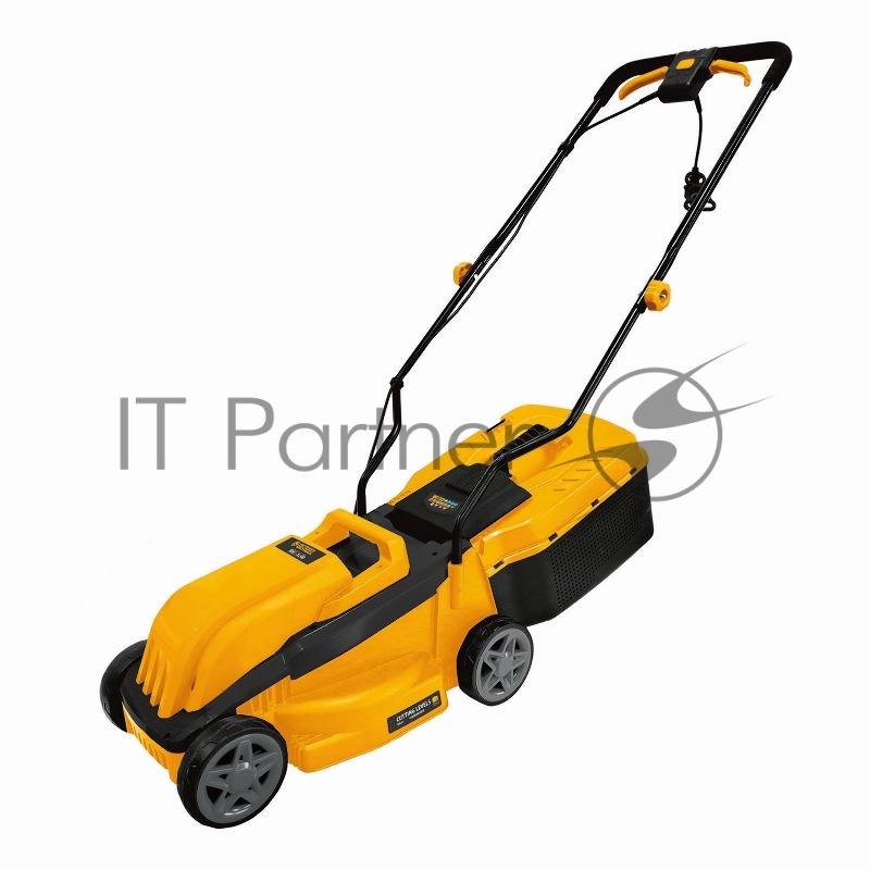 Газонокосилка электрическая GMC-1200, шир.,32см, 1200 Вт, 3 уров., травосб. 30 л Denzel