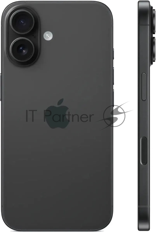 Смартфон Apple A3288 iPhone 16 128Gb черный моноблок 3G 4G 2Sim 6.1 1179x2556 iOS 18 48Mpix 802.11 a/b/g/n/ac/ax/be NFC GPS Protect