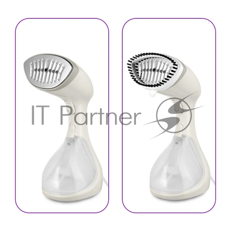 Отпариватель ручной Kitfort КТ-9296 1500Вт белый/серый