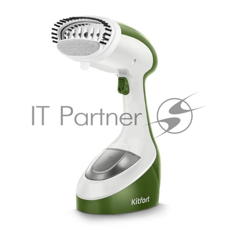 Отпариватель ручной Kitfort КТ-9297 1600Вт белый/зеленый
