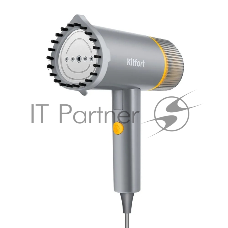 Отпариватель ручной Kitfort КТ-9304 1200Вт серый/желтый