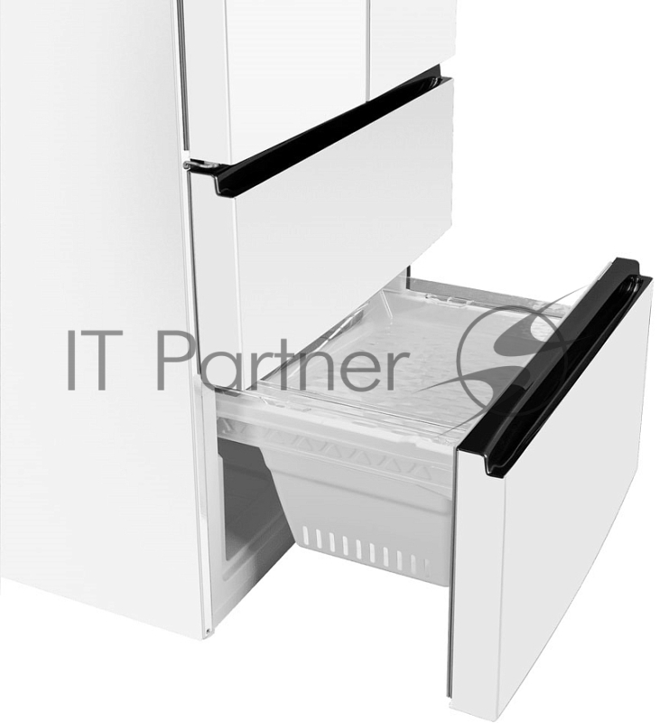 Холодильник Maunfeld MFF190NFDPW01 белый двухкамерный 330/168 л морозилка снизу, Total NoFrost, Side by Side