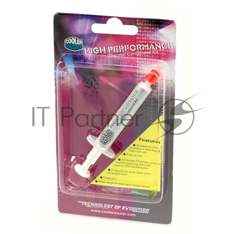 Термопаста Cooler Master HTK-002 (шприц)