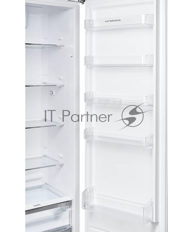 Встраиваемый холодильник Kuppersberg/ Встраиваемый холодильник, Габариты(ВхШхГ):1770x540x540 Перенавешиваемые двери, Класс энергопотребления А+, 300л, Уровень шума: 40 Дб