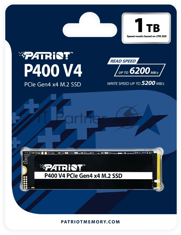SSD жесткий диск Patriot M.2 2280 1Tb P400VP1TBM28H