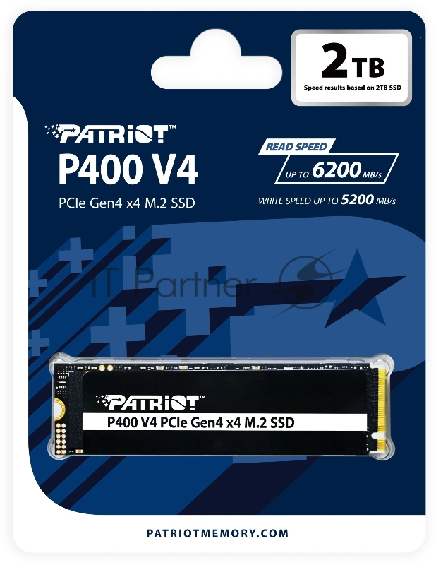 SSD жесткий диск Patriot M.2 2280 2Tb P400VP2TBM28H