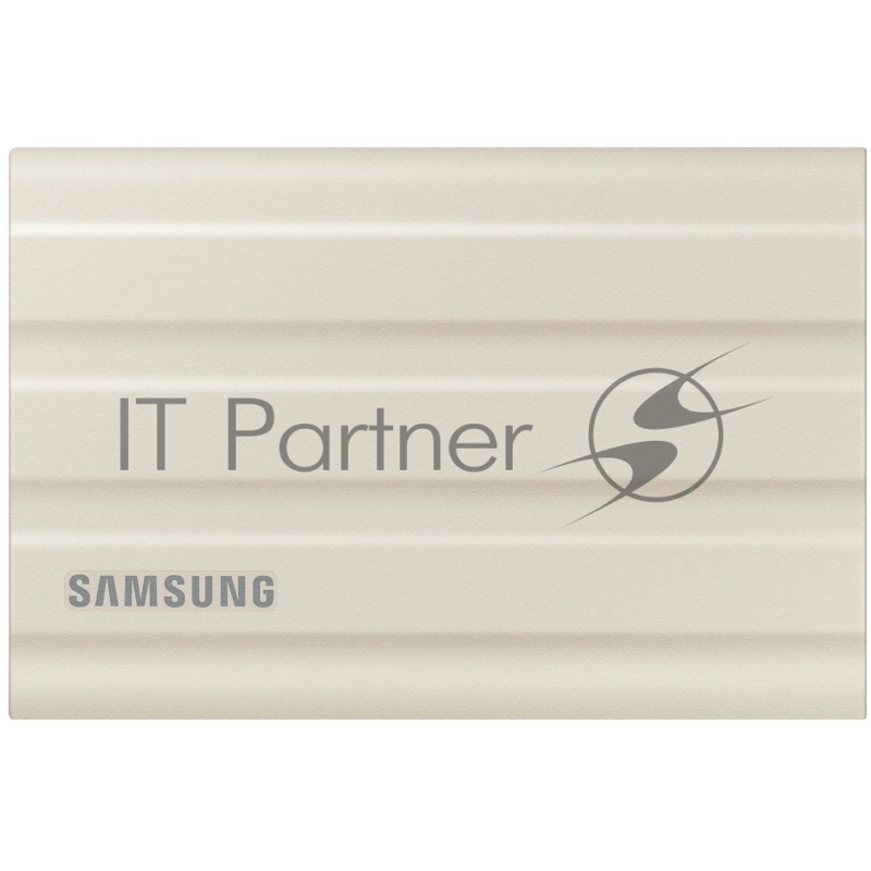 Внешние HDD и SSD/ Samsung External SSD T7 Shield, 1TB, Type C-to-C/A, USB 3.2 Gen2, R/W 1050/1000MB/s, IP65, 88x59x13mm, 98g, Beige (12 мес.)