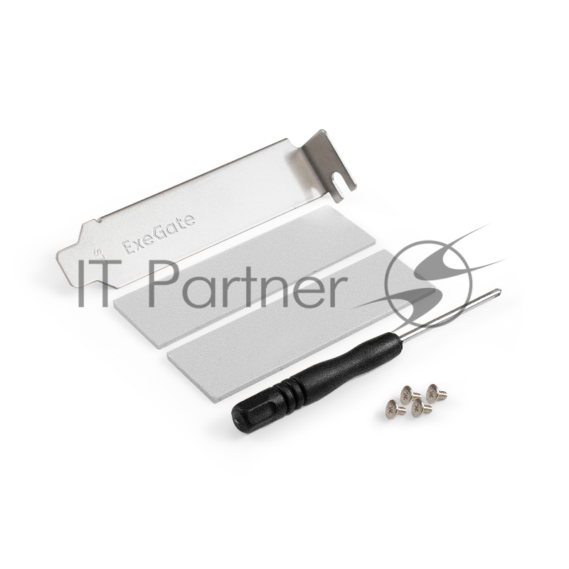 Переходник ExeGate EXE-597E2 (2 x M.2 M key -> PCI-E x8 v3.0, для установки двух SSD M.2 2230/2242/2260/2280/22110 M key NGFF в слот PCI-E, материнская плата должна быть c функции Bifurcation PCI-E)