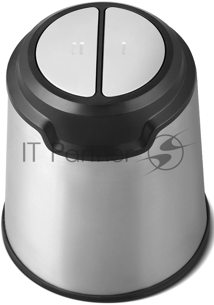 BQ CH2003 Black-Steel. Мощность:600 Вт / Стеклянная чаша 2л /4 лезвия из нержавеющей стали, тщательно измельчает даже твердые продукты: сыр пармезан, шоколад, орехи / 2 скорости для измельчения ингредиентов разной твердости / Двойная защита двигателя