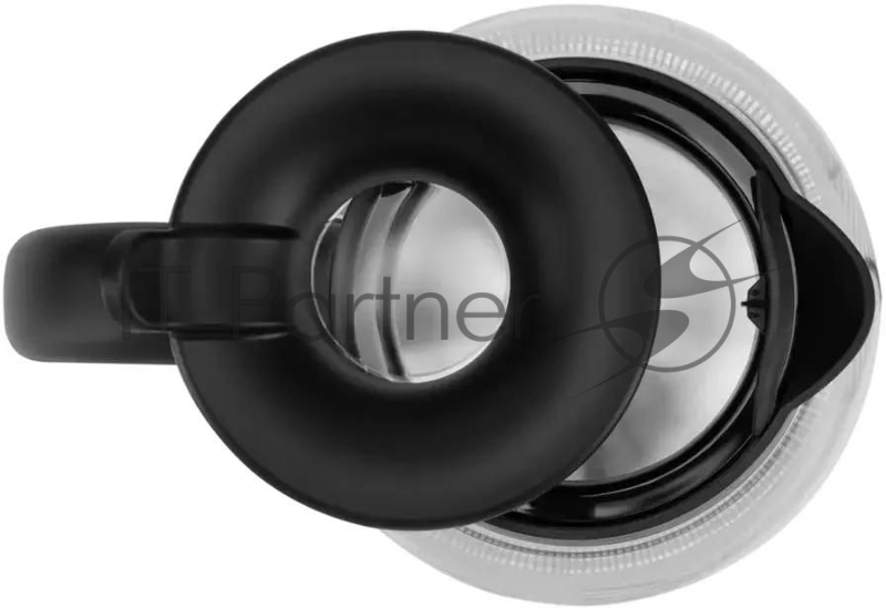 Чайник электрический Polaris PWK 1797CGL 1.8л. 2200Вт черный корпус: стекло