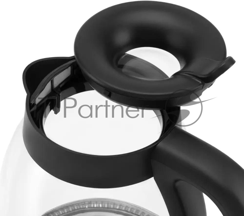 Чайник электрический Polaris PWK 1797CGL 1.8л. 2200Вт черный корпус: стекло