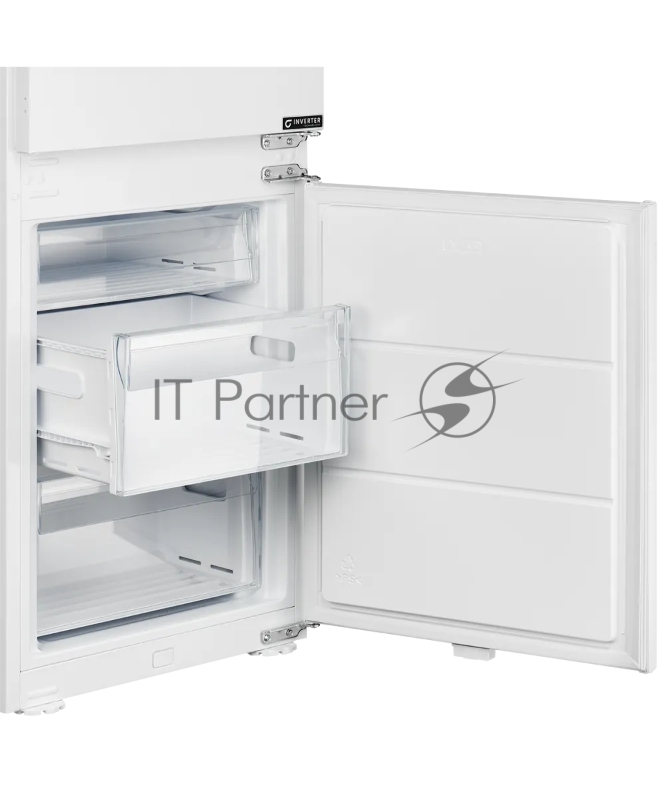 Встраиваемый холодильник KUPPERSBERG RBN 1964, High-Tech, полезный объем 309 л, No Frost, супер заморозка, инверторный компрессор, электронное управление, энергоэффективность А+