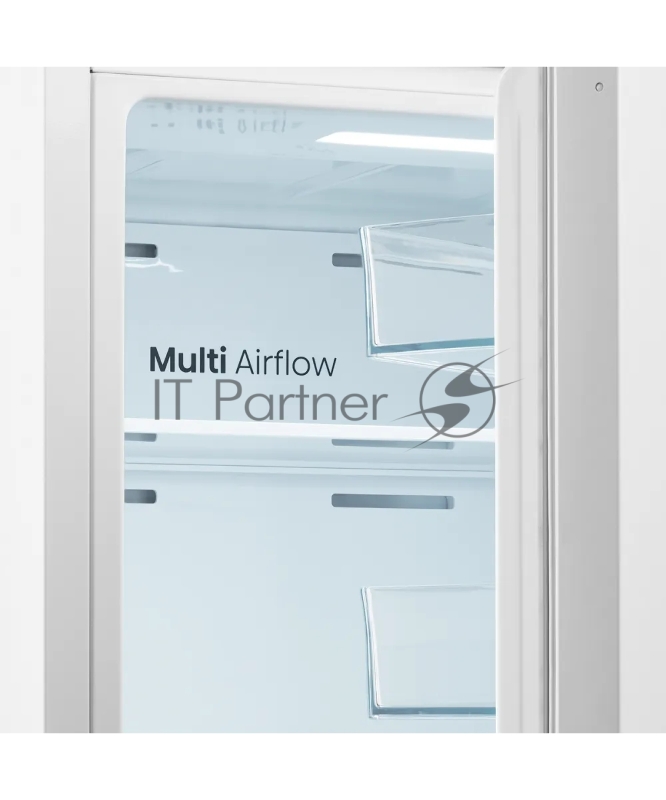 Встраиваемый холодильник KUPPERSBERG RBN 1964, High-Tech, полезный объем 309 л, No Frost, супер заморозка, инверторный компрессор, электронное управление, энергоэффективность А+