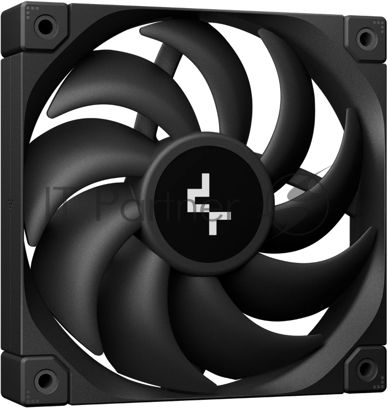 Кулер для процессора DEEPCOOL AK500 DIGITAL PRO LGA20XX/1700/1200/115X/AM5/AM4 (9шт/кор, TDP 240W, PWM, Fan 120mm, 5 тепл. трубок, ARGB, черный) RET