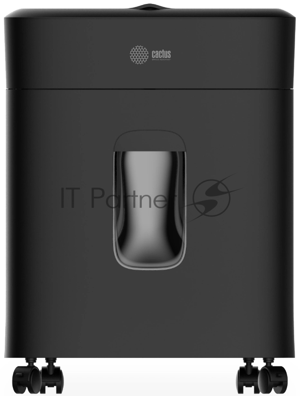 Шредер Cactus CS-SH-D4 с автоподачей (секр.P-5) фрагменты 60лист. 15лтр. скрепки скобы пл.карты