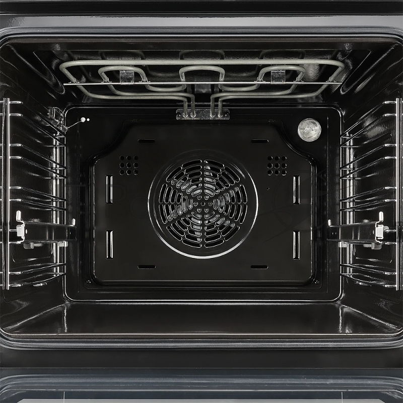 Встраиваемый электрический духовой шкаф MONSHER MOE 6092 Noir, 9 режимов: Традиционный нагрев, Макси-Гриль, Макси-Гриль с конвекцией, Нижний нагрев, Разморозка, Традиционный нагрев с конвекцией, Режим подсветка, Конвекция, Режим пицца, утапливаемые п