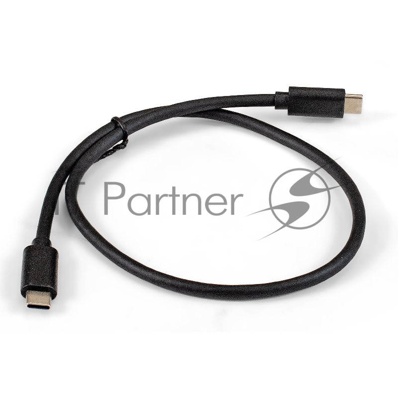 Кабель для зарядки ExeGate EX-CCP-USB3.1-CMCM2-0.5 (USB Type Cm/Cm, Gen.2, 10Gbit/s, 5A, 100W, 0,5м)