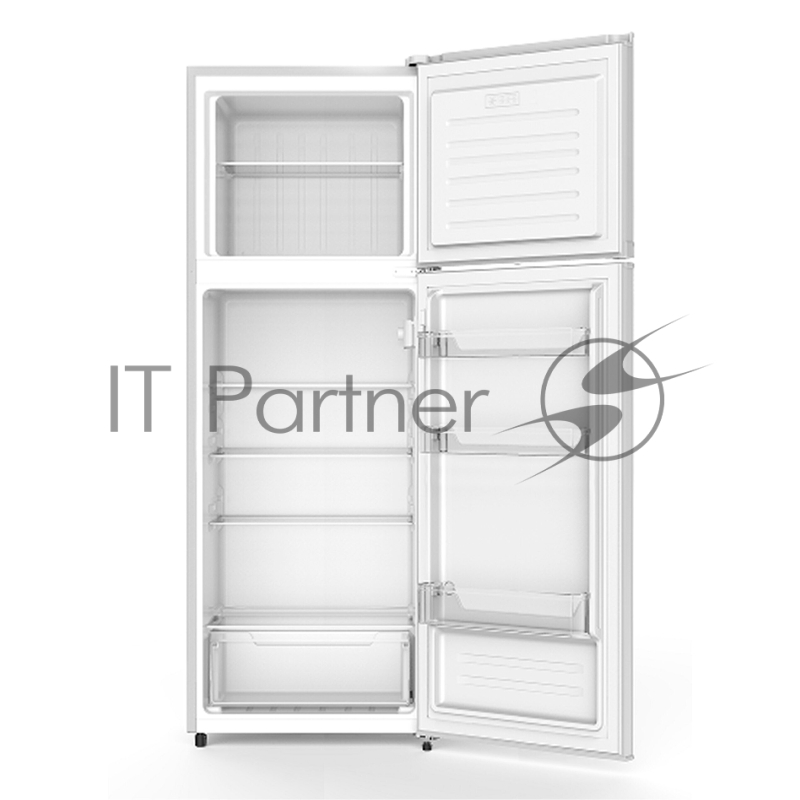 Холодильник WILLMARK RFT-451W белый, двухкамерный, 232/68 л, морозилка сверху, Defrost