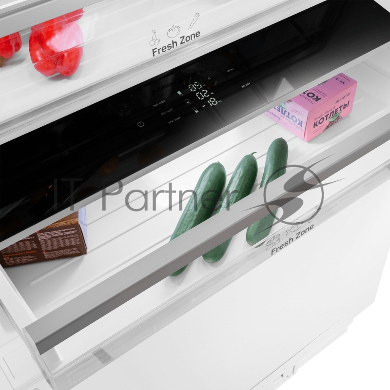 Холодильник-морозильник встраиваемый MAUNFELD MBF212NFW1 Inverter