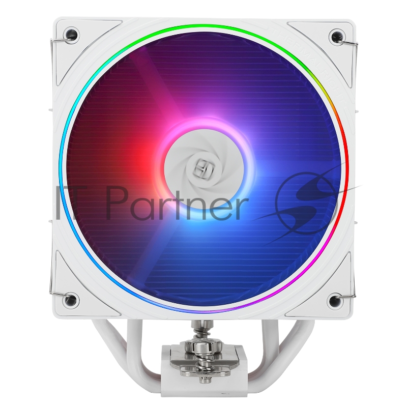 Устройство охлаждения(кулер) Thermalright Assassin Spirit 120 EVO ARGB Soc-AM5/AM4/1200/1700/1851 белый 4-pin 28.2dB Al+Cu 525gr Ret (AS120-EVO-WH)