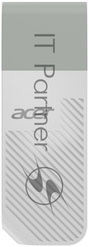 Флеш Диск Acer 64Gb UP200-64G-WH, USB 2.0 white <BL.9BWWA.551>
