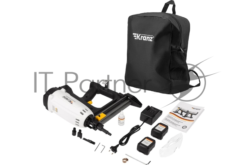 Пистолет гвоздезабивной газовый монтажный GN95, 95Дж, длина гвоздей 15-40мм, диаметр 2,7-3мм KRANZ