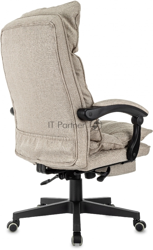 Кресло руководителя Бюрократ CH-820MSG-F бежевый 38-402 крестов. пластик подст.для ног