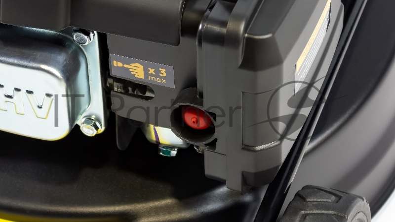 Газонокосилка CHAMPION LM4222 (2,2кВт 418мм 40л 20-70мм 1рычаг/6, 17кг 2в1)