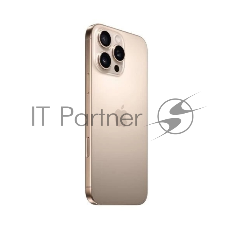 Смартфон Apple A3295 iPhone 16 Pro Max 512Gb бежевый титан моноблок 3G 4G 1Sim 6.9 1320x2868 iOS 18 48Mpix 802.11 a/b/g/n/ac/ax/be NFC GPS Protect