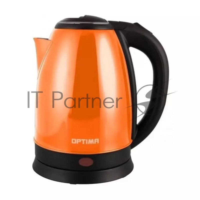 Чайник электрический OPTIMA EK-1808SS 1.8 л, 1800 Вт, оранжевый
