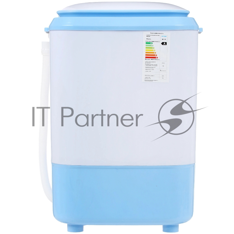 Стиральная машина OPTIMA МС-35 (малютка 3.5кг загрузка, пластиковая крышка, мощность 170Вт)