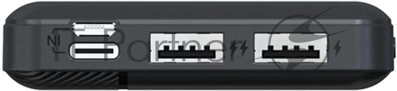 Мобильный аккумулятор Buro BP10A 10000mAh 10W 2A 2xUSB-A черный (BP10A10PBK)