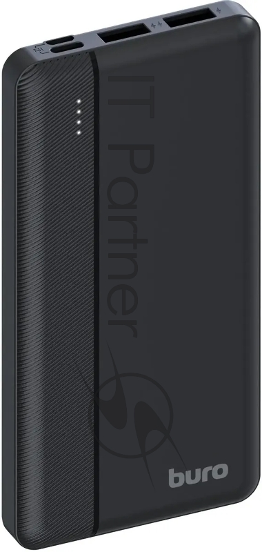 Мобильный аккумулятор Buro BP10A 10000mAh 10W 2A 2xUSB-A черный (BP10A10PBK)