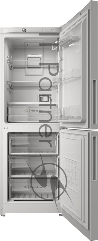 Холодильник Indesit ITR 4160 W белый двухкамерный 179/78л морозилка снизу