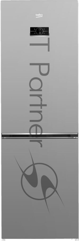 Холодильник Beko B3RCNK362HS серебристый двухкамерный 220/100л морозилка снизу