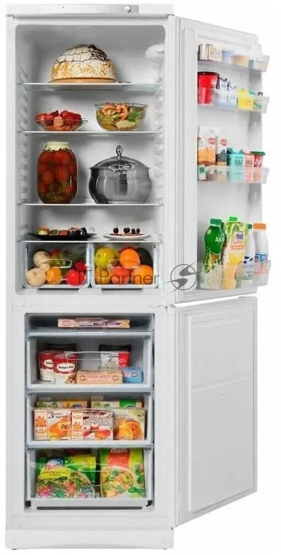 Холодильник Indesit ES 20 A белый двухкамерный 233/108л морозилка снизу