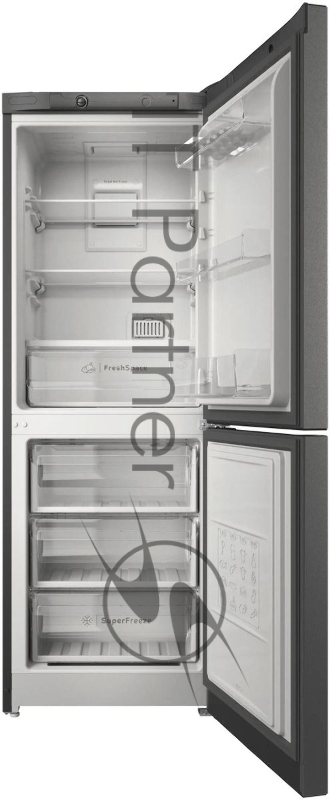 Холодильник Indesit ITS 4160 G серебристый двухкамерный 179/78 л, No Frost