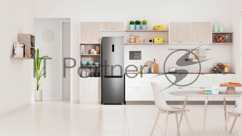 Холодильник Indesit ITS 5180 NG, темно-серый, двухкамерный 220/78л морозилка снизу, No Frost