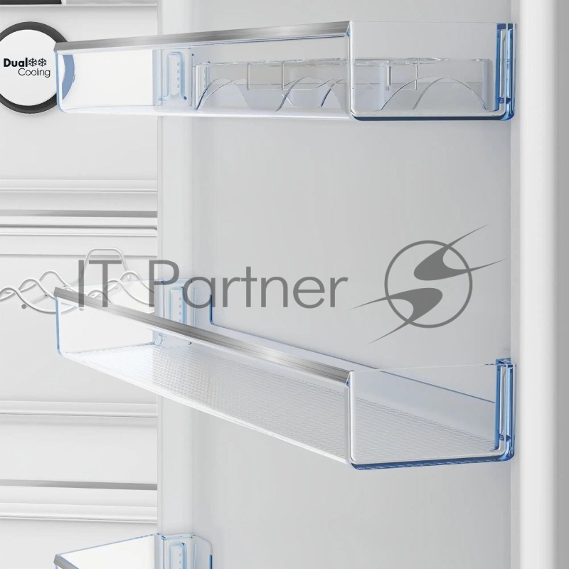 Холодильник Beko B5RCNK403ZWB черный 257/100л двухкамерный морозилка снизу, No Frost