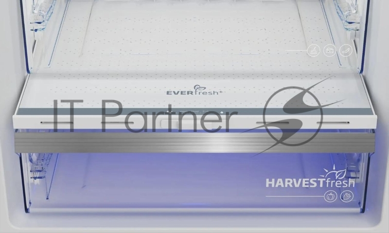 Холодильник Beko B5RCNK403ZWB черный 257/100л двухкамерный морозилка снизу, No Frost