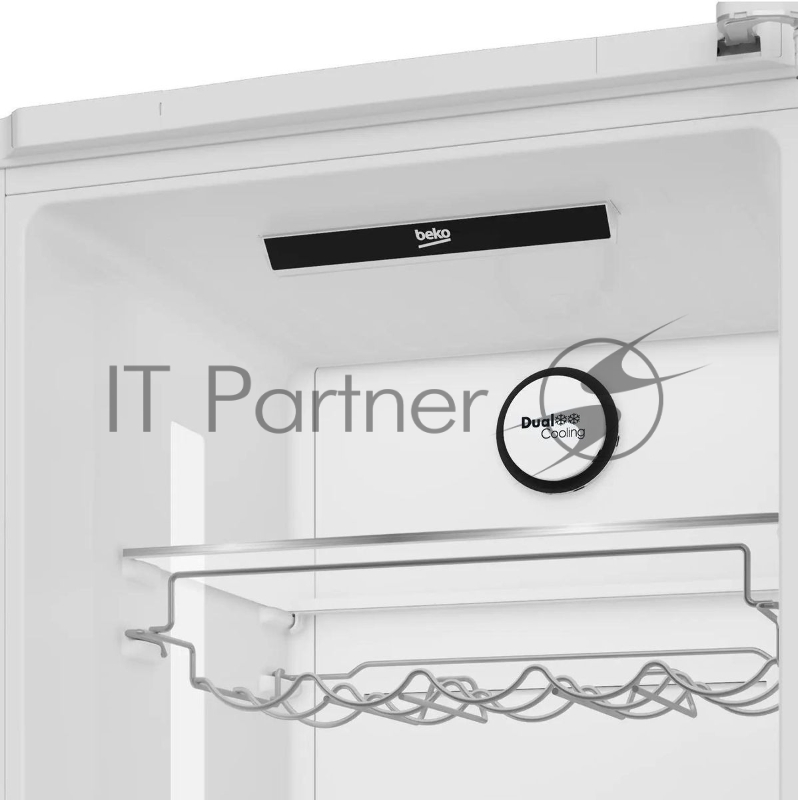Холодильник Beko B5RCNK403ZW белый двухкамерный 257/100л морозилка снизу, No Frost