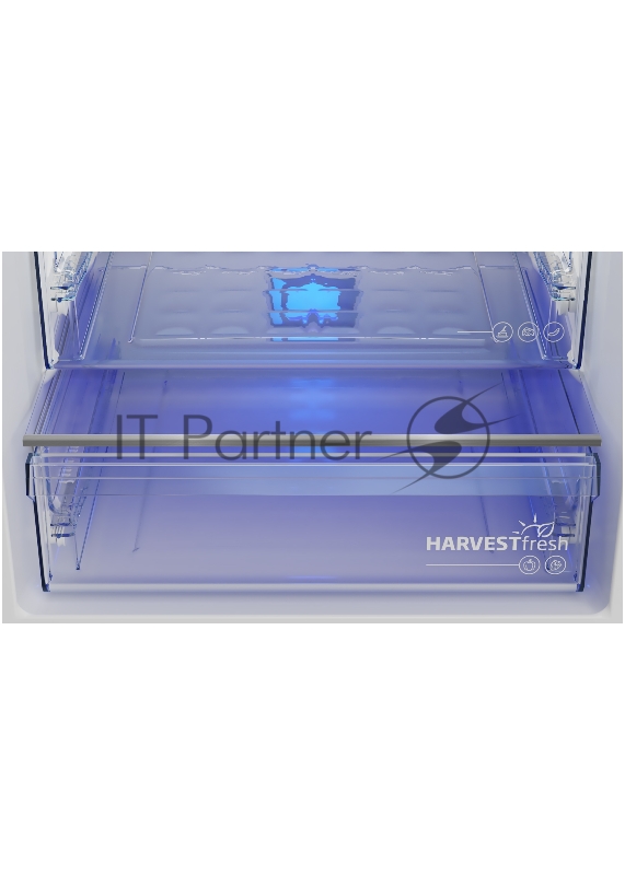 Холодильник Beko B3R0CNK402HW белый двухкамерный 257/100л морозилка снизу, No Frost