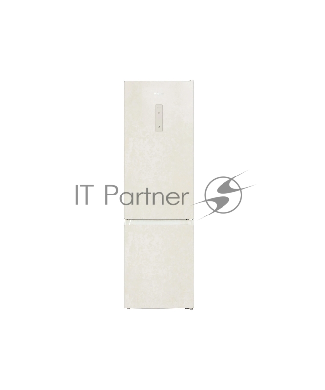 Холодильник HOTPOINT HT 6200 AB бежевый двухкамерный 240/83л морозилка снизу, No Frost