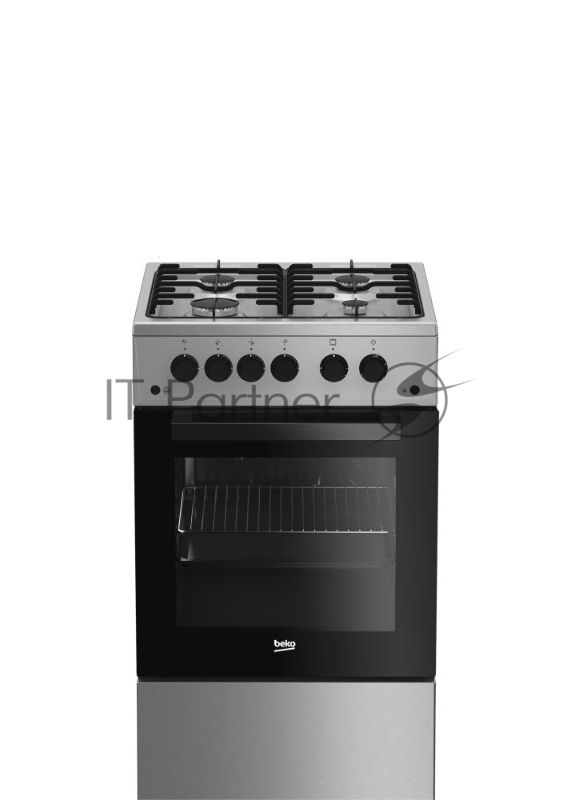 Газовая плита Beko FSGT52110DXO серебристый
