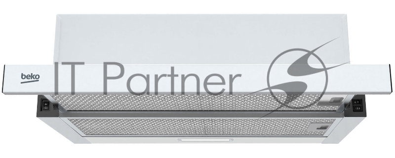 Вытяжка телескопическая Beko BHNT613R4CW белый
